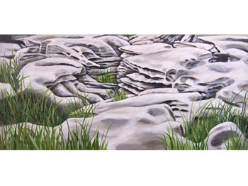 Stonescape 9 102cm x 76cm